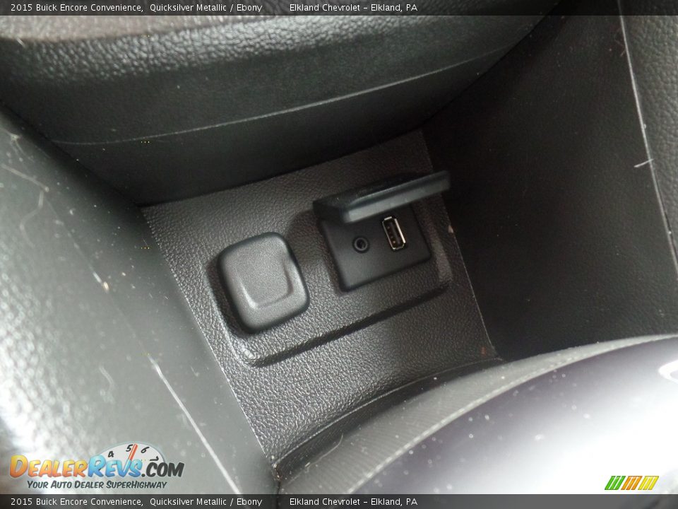 2015 Buick Encore Convenience Quicksilver Metallic / Ebony Photo #33