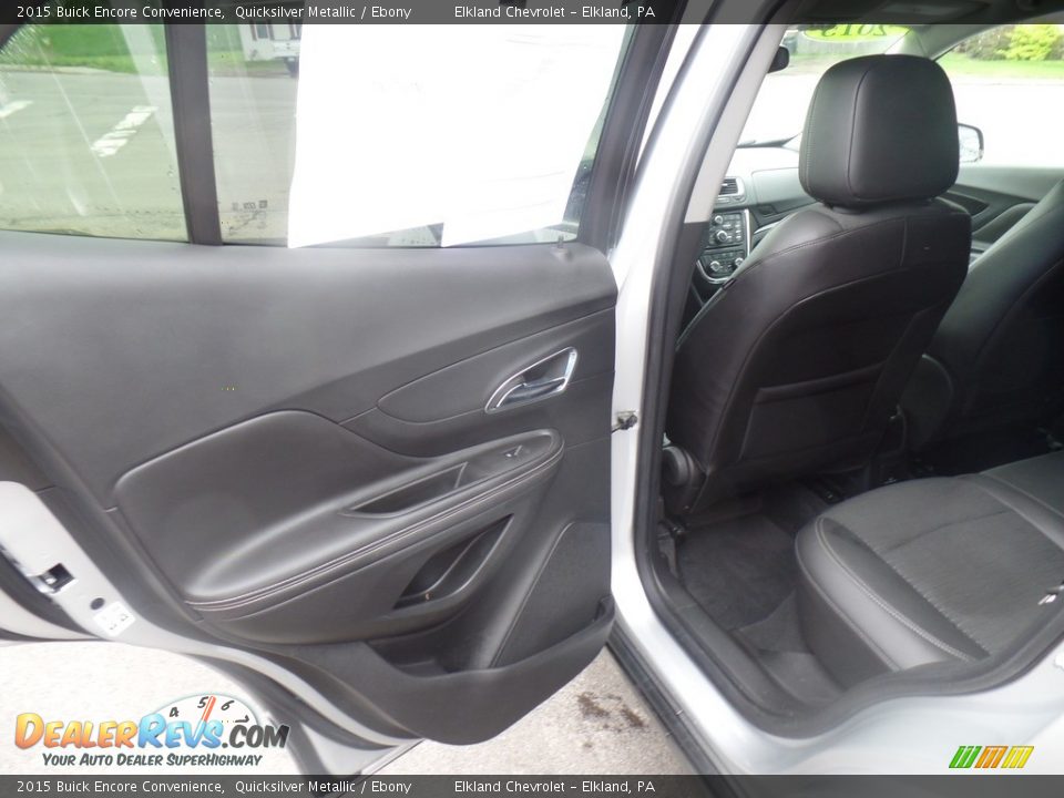 2015 Buick Encore Convenience Quicksilver Metallic / Ebony Photo #36