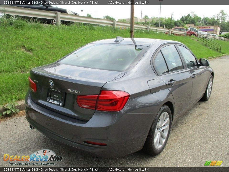 2018 BMW 3 Series 320i xDrive Sedan Mineral Grey Metallic / Black Photo #3