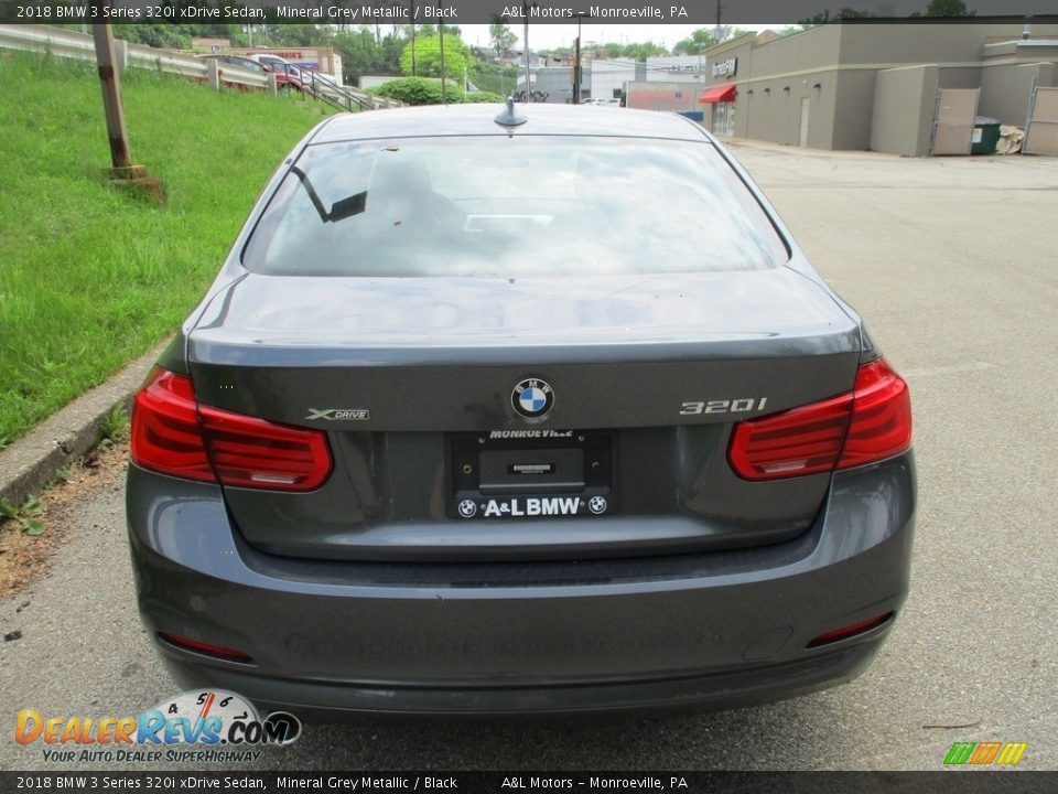 2018 BMW 3 Series 320i xDrive Sedan Mineral Grey Metallic / Black Photo #4