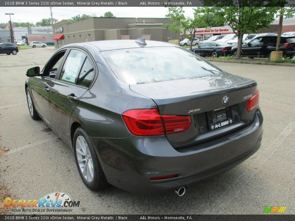 2018 BMW 3 Series 320i xDrive Sedan Mineral Grey Metallic / Black Photo #5