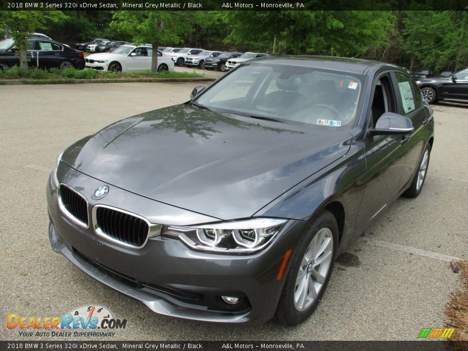 2018 BMW 3 Series 320i xDrive Sedan Mineral Grey Metallic / Black Photo #7