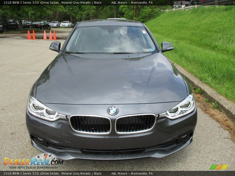 2018 BMW 3 Series 320i xDrive Sedan Mineral Grey Metallic / Black Photo #8