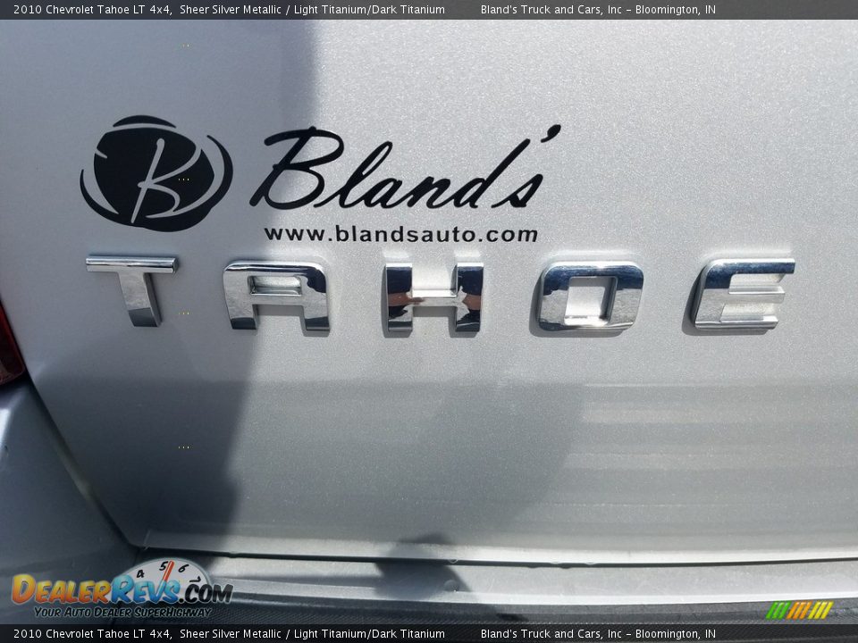 2010 Chevrolet Tahoe LT 4x4 Sheer Silver Metallic / Light Titanium/Dark Titanium Photo #5