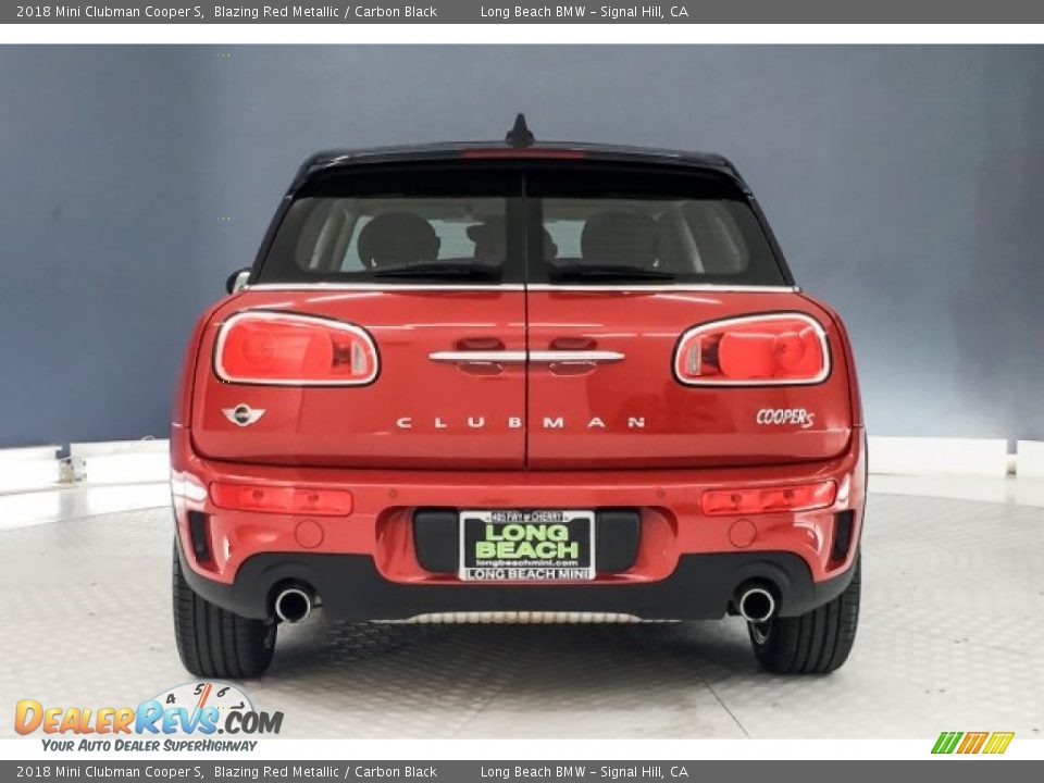 2018 Mini Clubman Cooper S Blazing Red Metallic / Carbon Black Photo #3