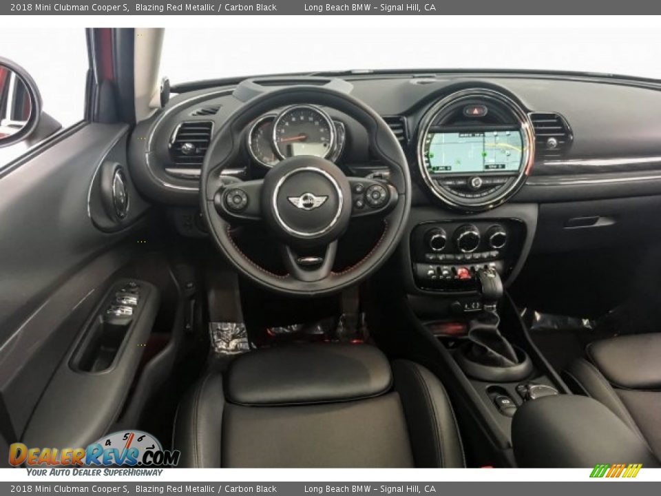2018 Mini Clubman Cooper S Blazing Red Metallic / Carbon Black Photo #4