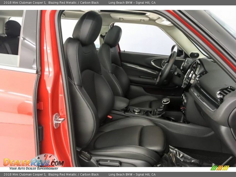 2018 Mini Clubman Cooper S Blazing Red Metallic / Carbon Black Photo #6