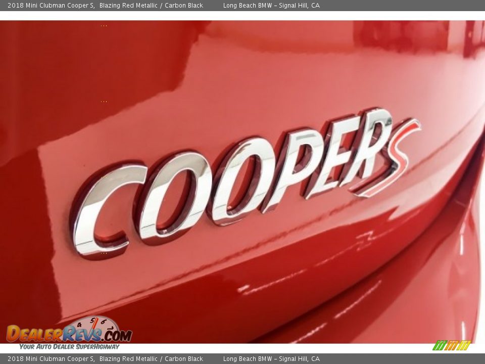 2018 Mini Clubman Cooper S Blazing Red Metallic / Carbon Black Photo #7