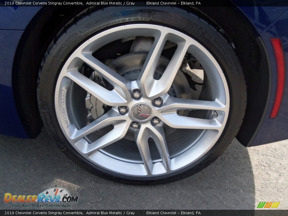 2019 Chevrolet Corvette Stingray Convertible Wheel Photo #15
