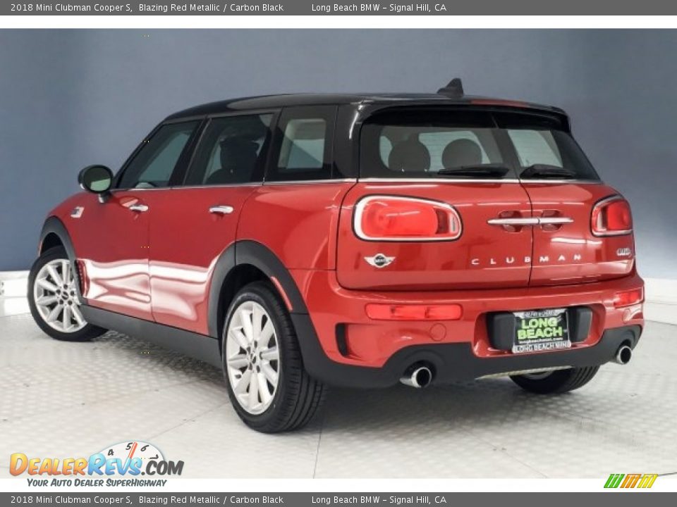 2018 Mini Clubman Cooper S Blazing Red Metallic / Carbon Black Photo #10