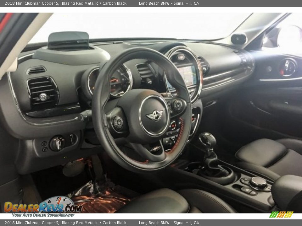 2018 Mini Clubman Cooper S Blazing Red Metallic / Carbon Black Photo #19