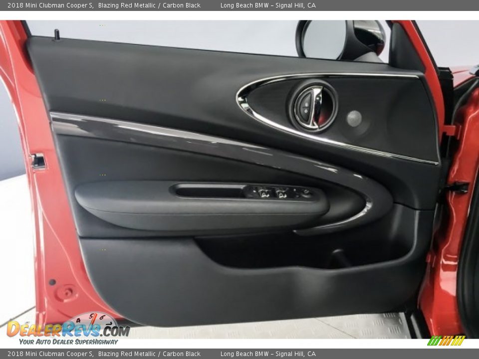 2018 Mini Clubman Cooper S Blazing Red Metallic / Carbon Black Photo #22