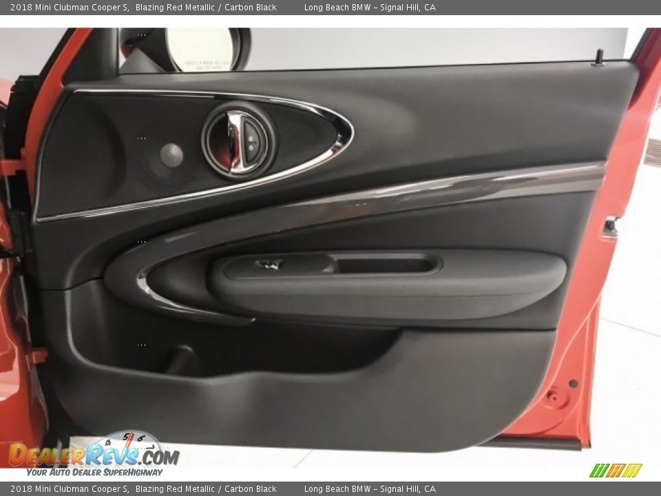 2018 Mini Clubman Cooper S Blazing Red Metallic / Carbon Black Photo #26