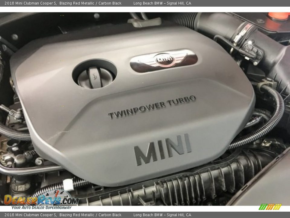 2018 Mini Clubman Cooper S Blazing Red Metallic / Carbon Black Photo #27