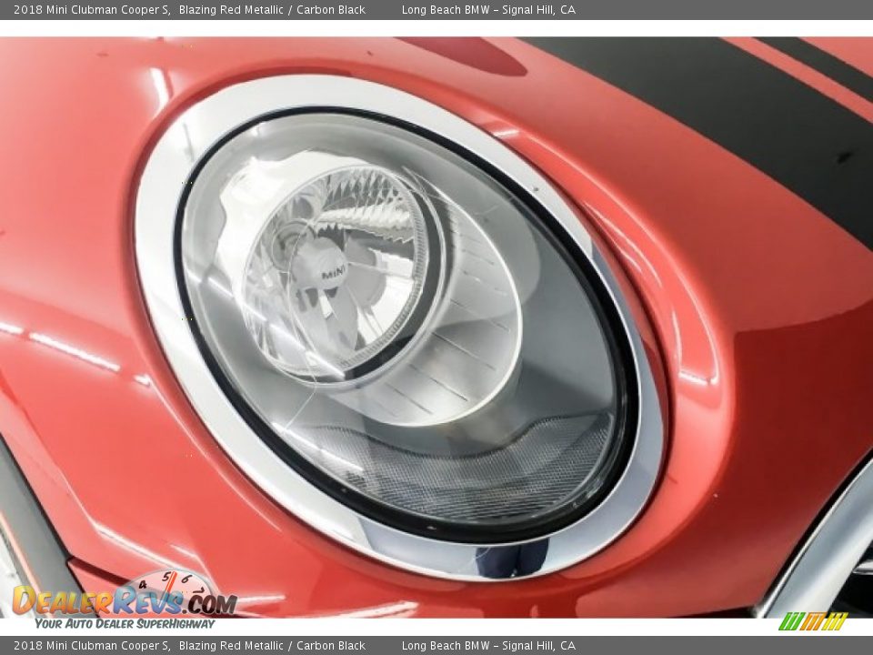 2018 Mini Clubman Cooper S Blazing Red Metallic / Carbon Black Photo #28