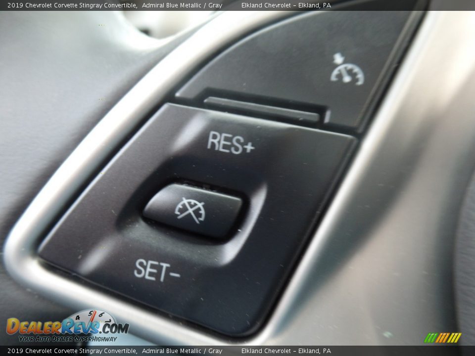 Controls of 2019 Chevrolet Corvette Stingray Convertible Photo #31