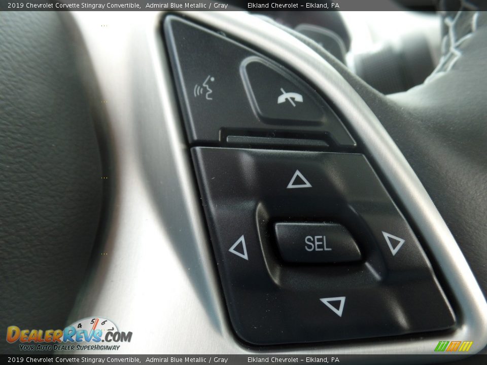 Controls of 2019 Chevrolet Corvette Stingray Convertible Photo #32