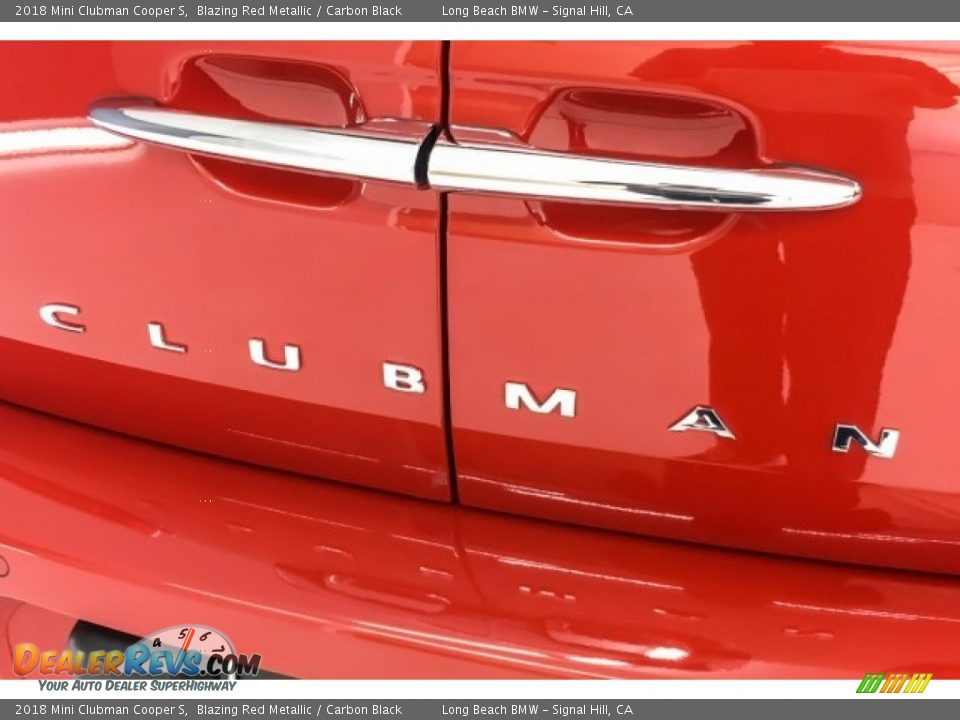 2018 Mini Clubman Cooper S Blazing Red Metallic / Carbon Black Photo #31