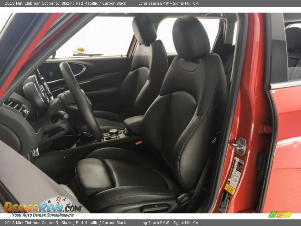 2018 Mini Clubman Cooper S Blazing Red Metallic / Carbon Black Photo #32