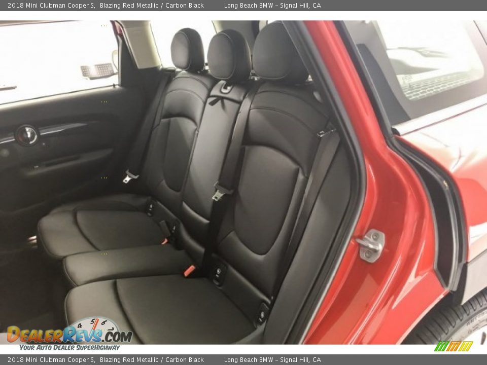 2018 Mini Clubman Cooper S Blazing Red Metallic / Carbon Black Photo #33