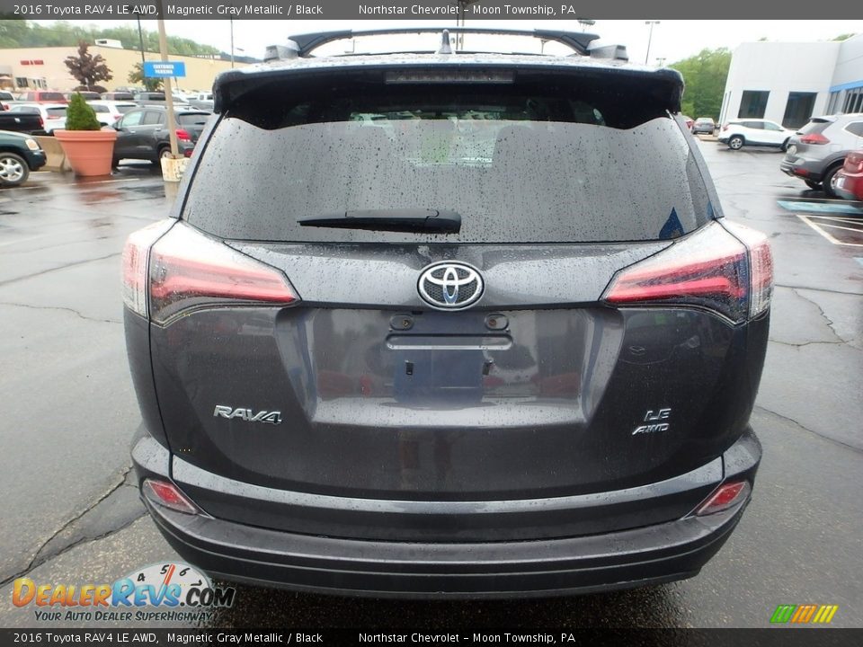 2016 Toyota RAV4 LE AWD Magnetic Gray Metallic / Black Photo #6