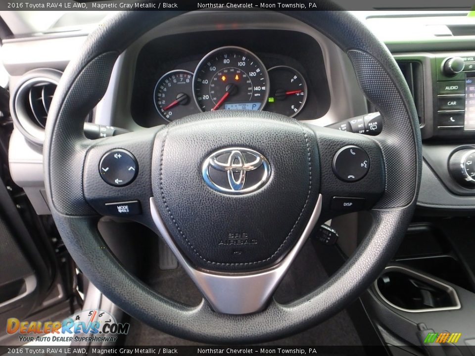 2016 Toyota RAV4 LE AWD Magnetic Gray Metallic / Black Photo #26