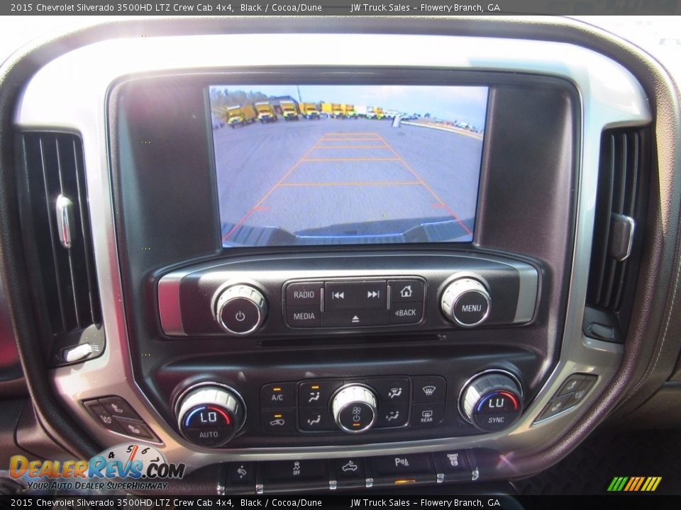 2015 Chevrolet Silverado 3500HD LTZ Crew Cab 4x4 Black / Cocoa/Dune Photo #16