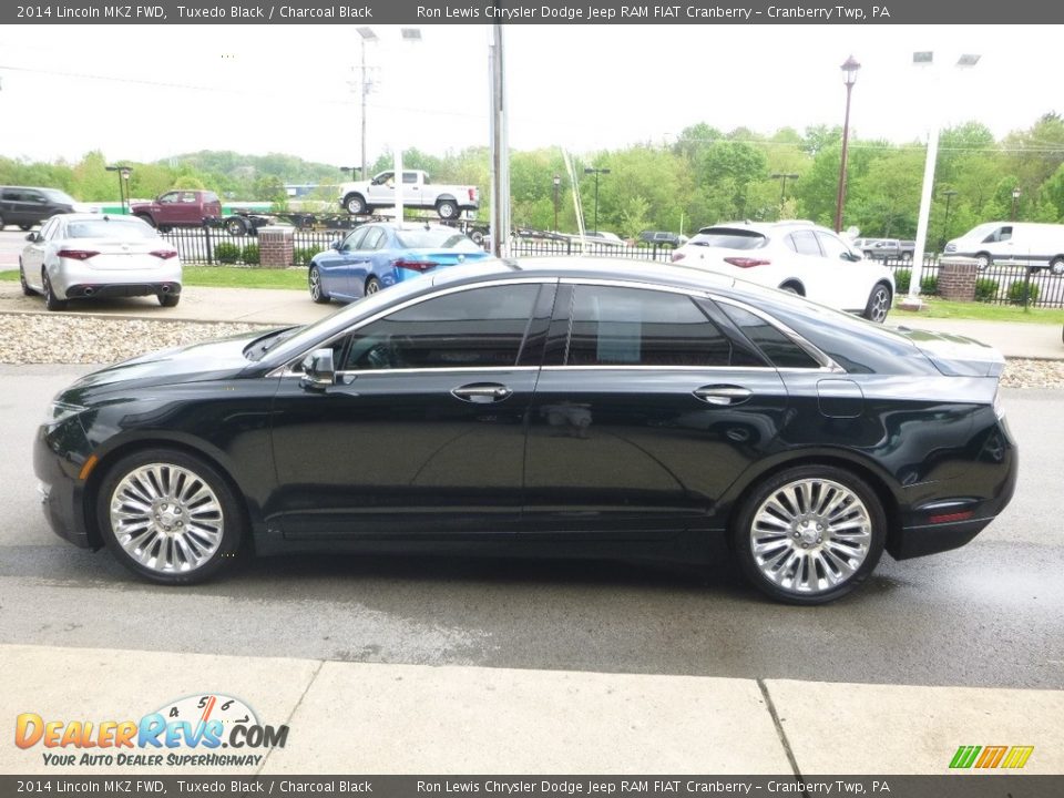 2014 Lincoln MKZ FWD Tuxedo Black / Charcoal Black Photo #6