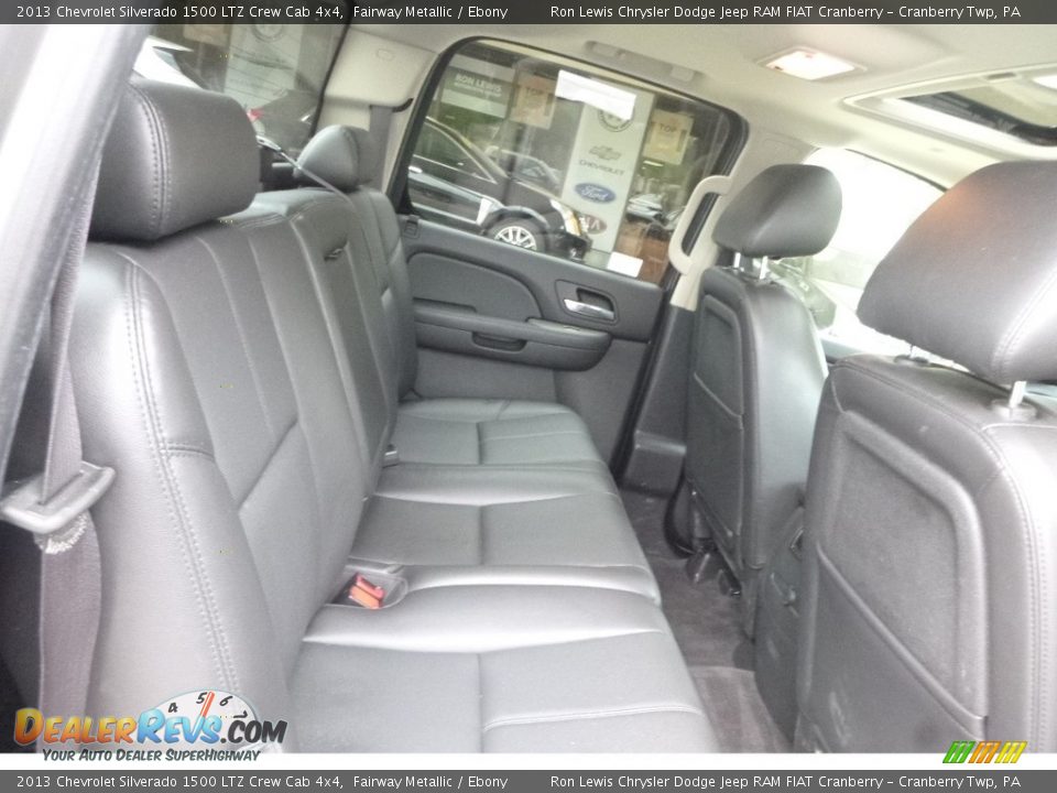 2013 Chevrolet Silverado 1500 LTZ Crew Cab 4x4 Fairway Metallic / Ebony Photo #10