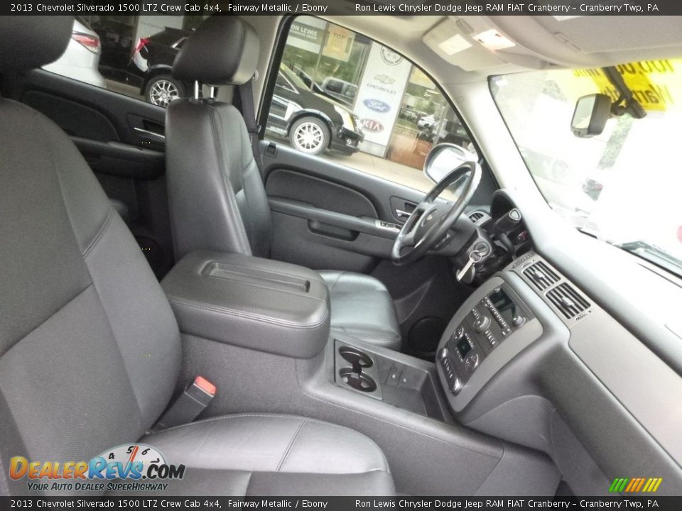 2013 Chevrolet Silverado 1500 LTZ Crew Cab 4x4 Fairway Metallic / Ebony Photo #11