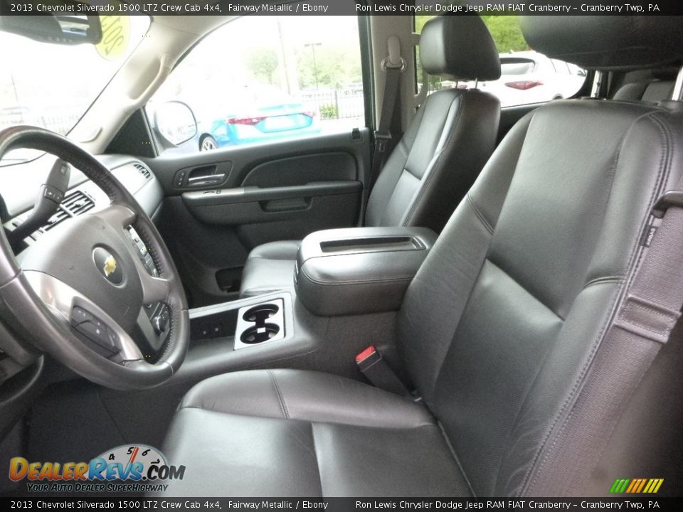 2013 Chevrolet Silverado 1500 LTZ Crew Cab 4x4 Fairway Metallic / Ebony Photo #15