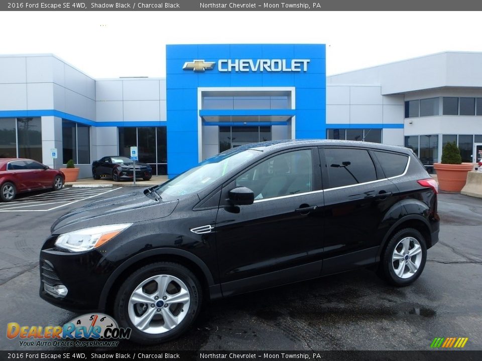 2016 Ford Escape SE 4WD Shadow Black / Charcoal Black Photo #1
