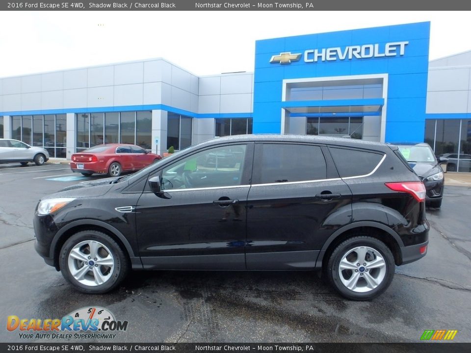 2016 Ford Escape SE 4WD Shadow Black / Charcoal Black Photo #3