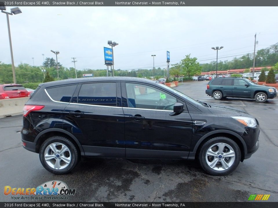 2016 Ford Escape SE 4WD Shadow Black / Charcoal Black Photo #10