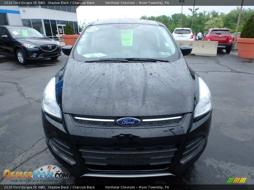 2016 Ford Escape SE 4WD Shadow Black / Charcoal Black Photo #13
