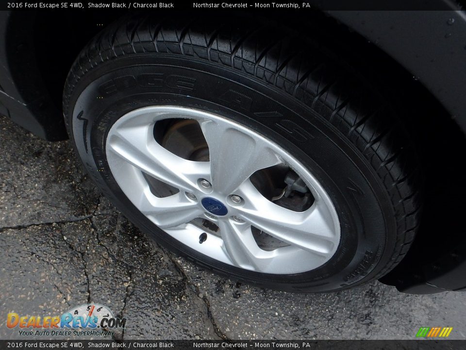 2016 Ford Escape SE 4WD Shadow Black / Charcoal Black Photo #14