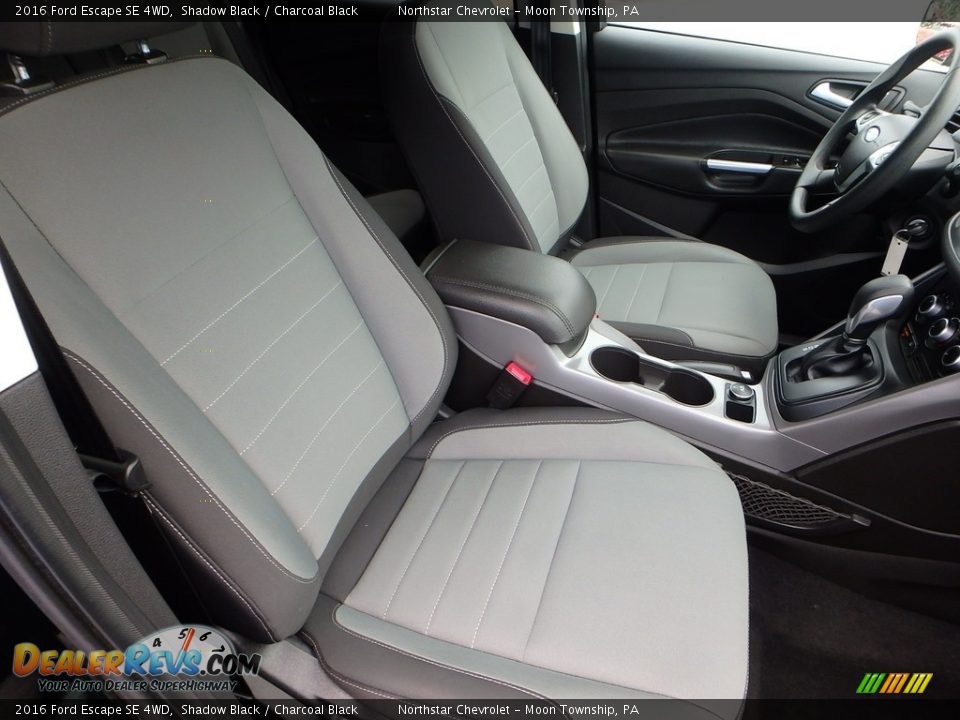 2016 Ford Escape SE 4WD Shadow Black / Charcoal Black Photo #15
