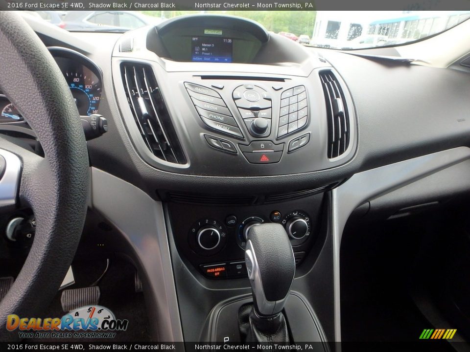 2016 Ford Escape SE 4WD Shadow Black / Charcoal Black Photo #27