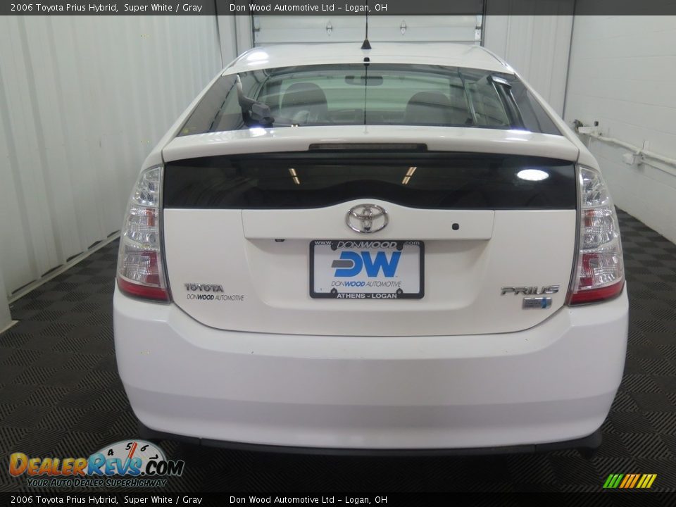 2006 Toyota Prius Hybrid Super White / Gray Photo #9