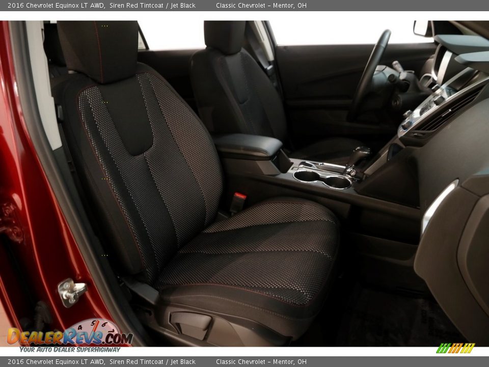 2016 Chevrolet Equinox LT AWD Siren Red Tintcoat / Jet Black Photo #12