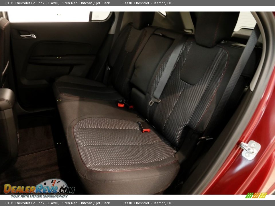 2016 Chevrolet Equinox LT AWD Siren Red Tintcoat / Jet Black Photo #14