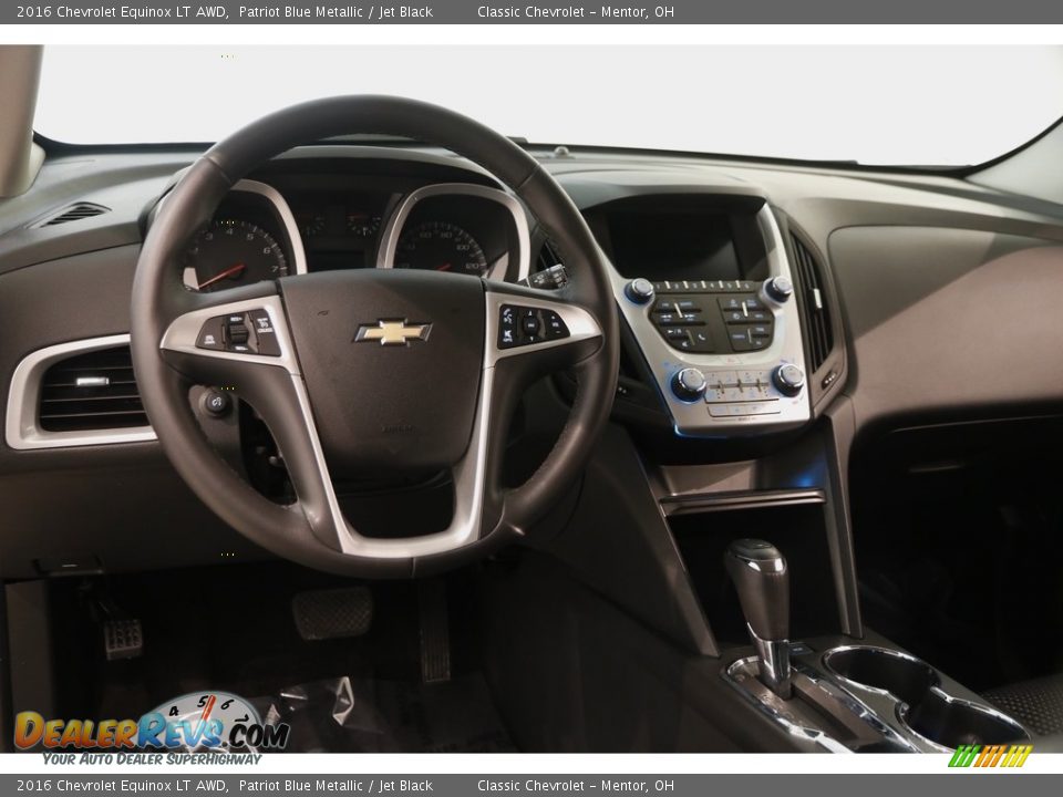 2016 Chevrolet Equinox LT AWD Patriot Blue Metallic / Jet Black Photo #6