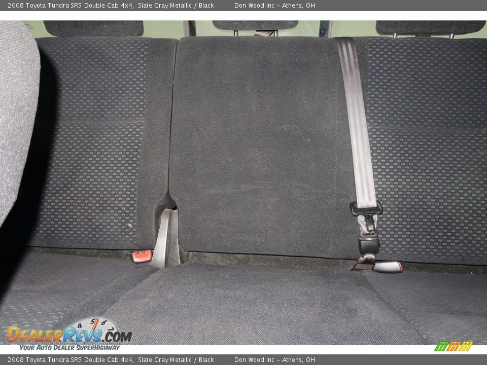 2008 Toyota Tundra SR5 Double Cab 4x4 Slate Gray Metallic / Black Photo #18