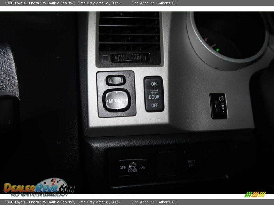 2008 Toyota Tundra SR5 Double Cab 4x4 Slate Gray Metallic / Black Photo #30