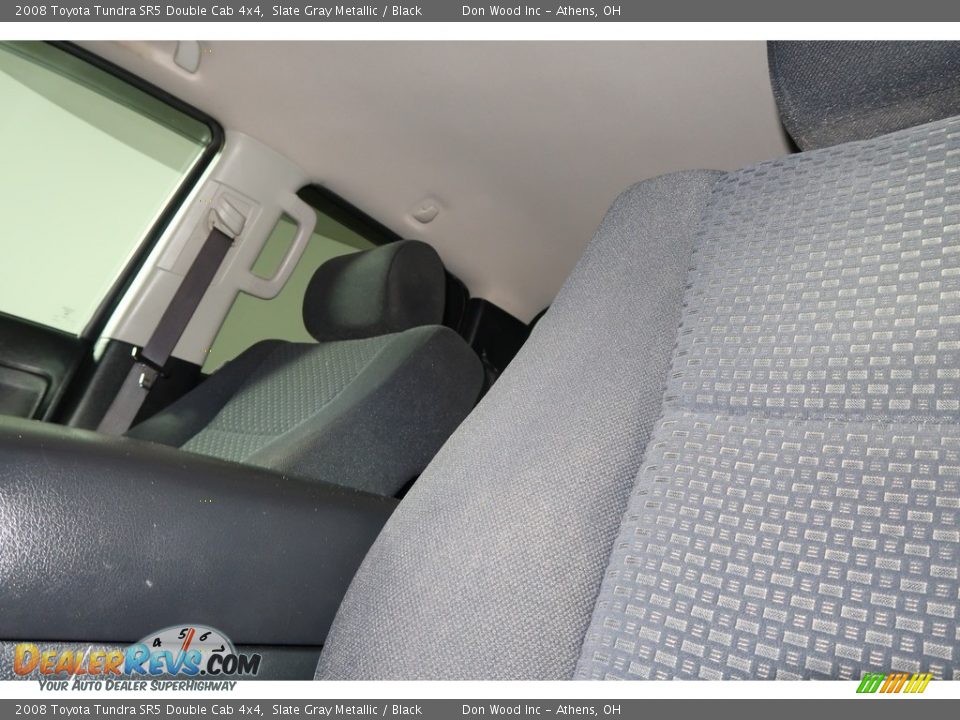 2008 Toyota Tundra SR5 Double Cab 4x4 Slate Gray Metallic / Black Photo #31