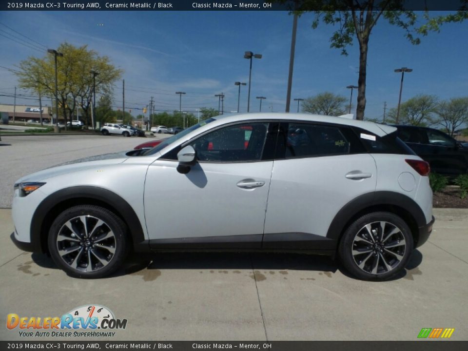 Ceramic Metallic 2019 Mazda CX-3 Touring AWD Photo #2