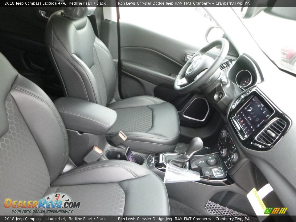 2018 Jeep Compass Latitude 4x4 Redline Pearl / Black Photo #10