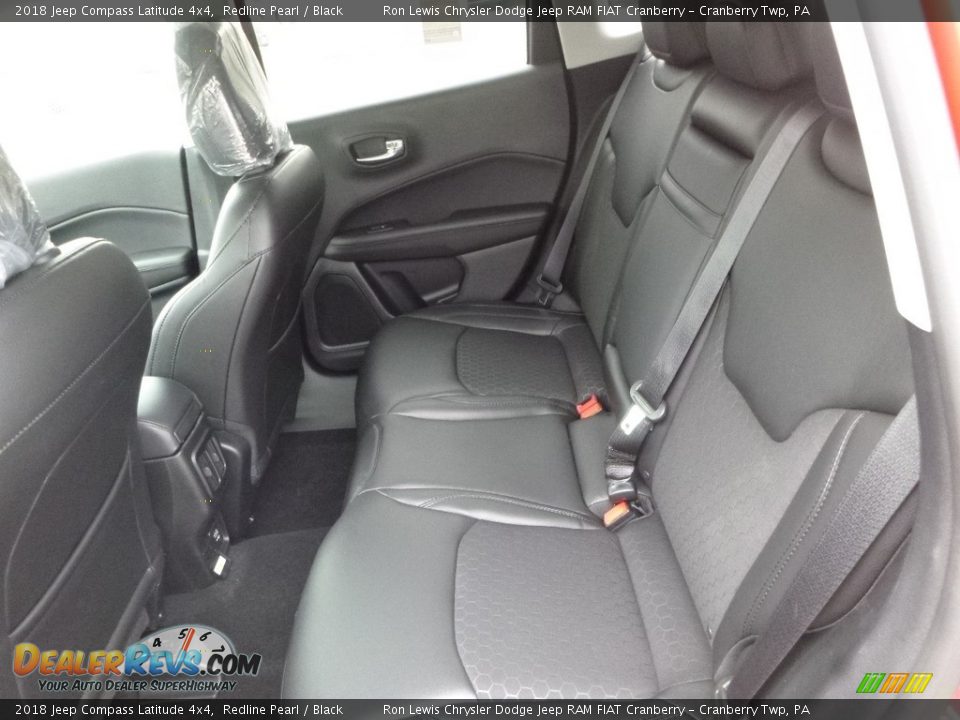 2018 Jeep Compass Latitude 4x4 Redline Pearl / Black Photo #12