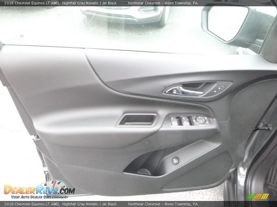 2018 Chevrolet Equinox LT AWD Nightfall Gray Metallic / Jet Black Photo #13