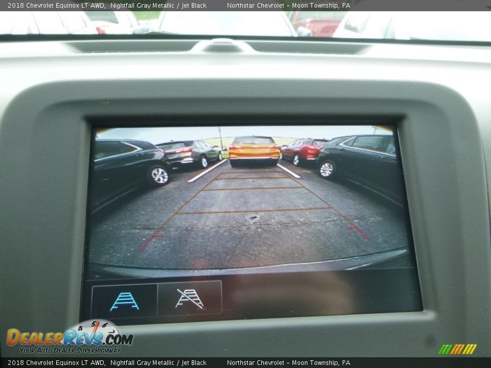 2018 Chevrolet Equinox LT AWD Nightfall Gray Metallic / Jet Black Photo #17